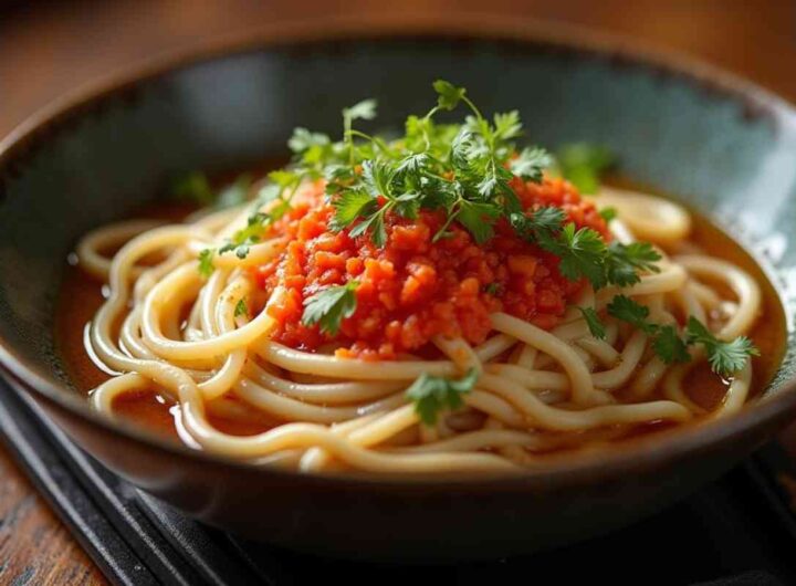Ricetta tradizionale degli udon alle verdure: un piatto sano e gustoso