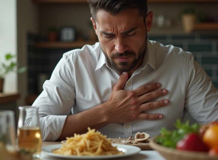 Una persona che sta mangiando cibi ultraprocessati