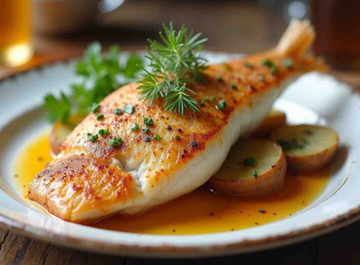 Spigola al forno con patate, un secondo leggero e raffinato per ogni occasione