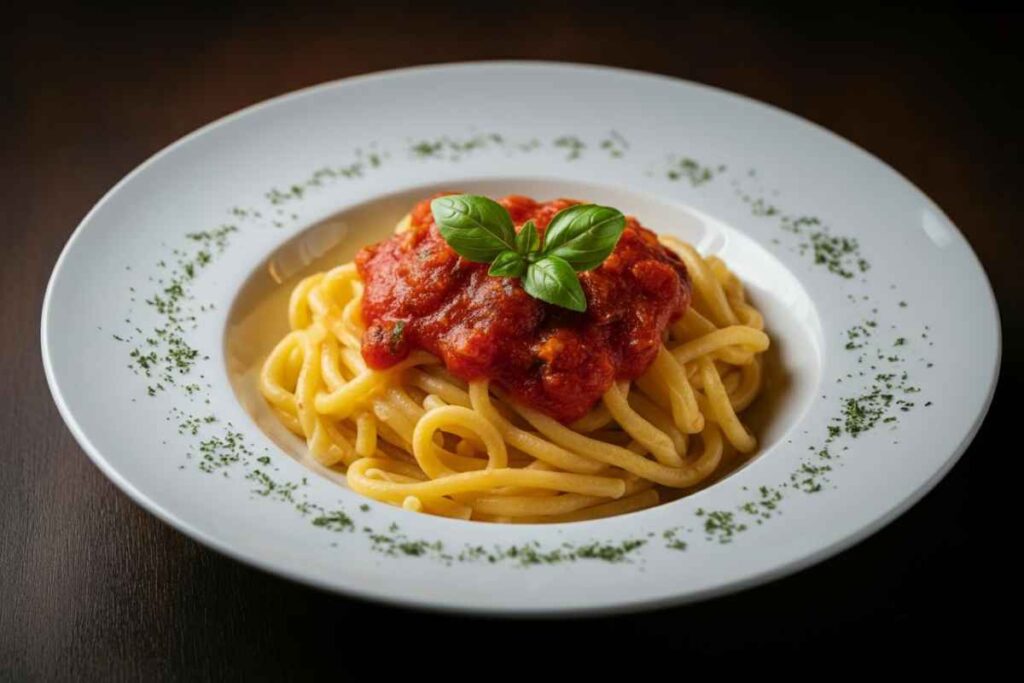 Spaghettoni ai 3 pomodori