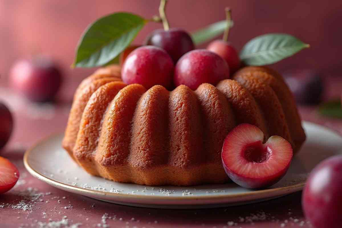 Torta alle prugne: ricetta soffice e genuina per colazioni e merende festive