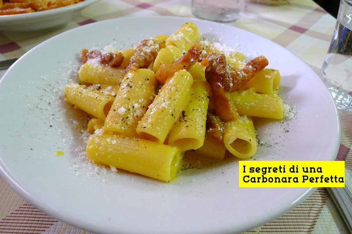 La carbonara perfetta.