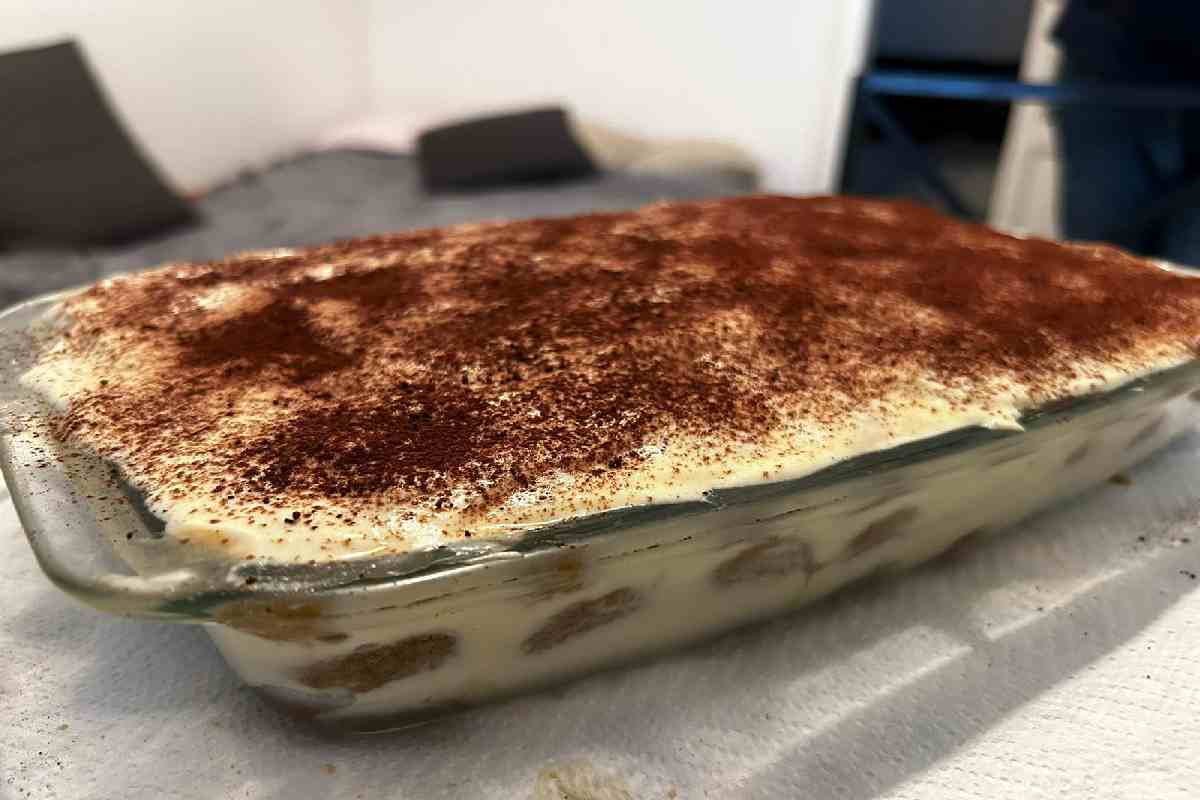 Del tiramisù fatto in casa