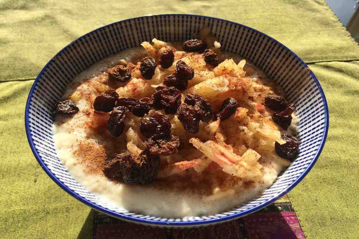 Porridge di mele