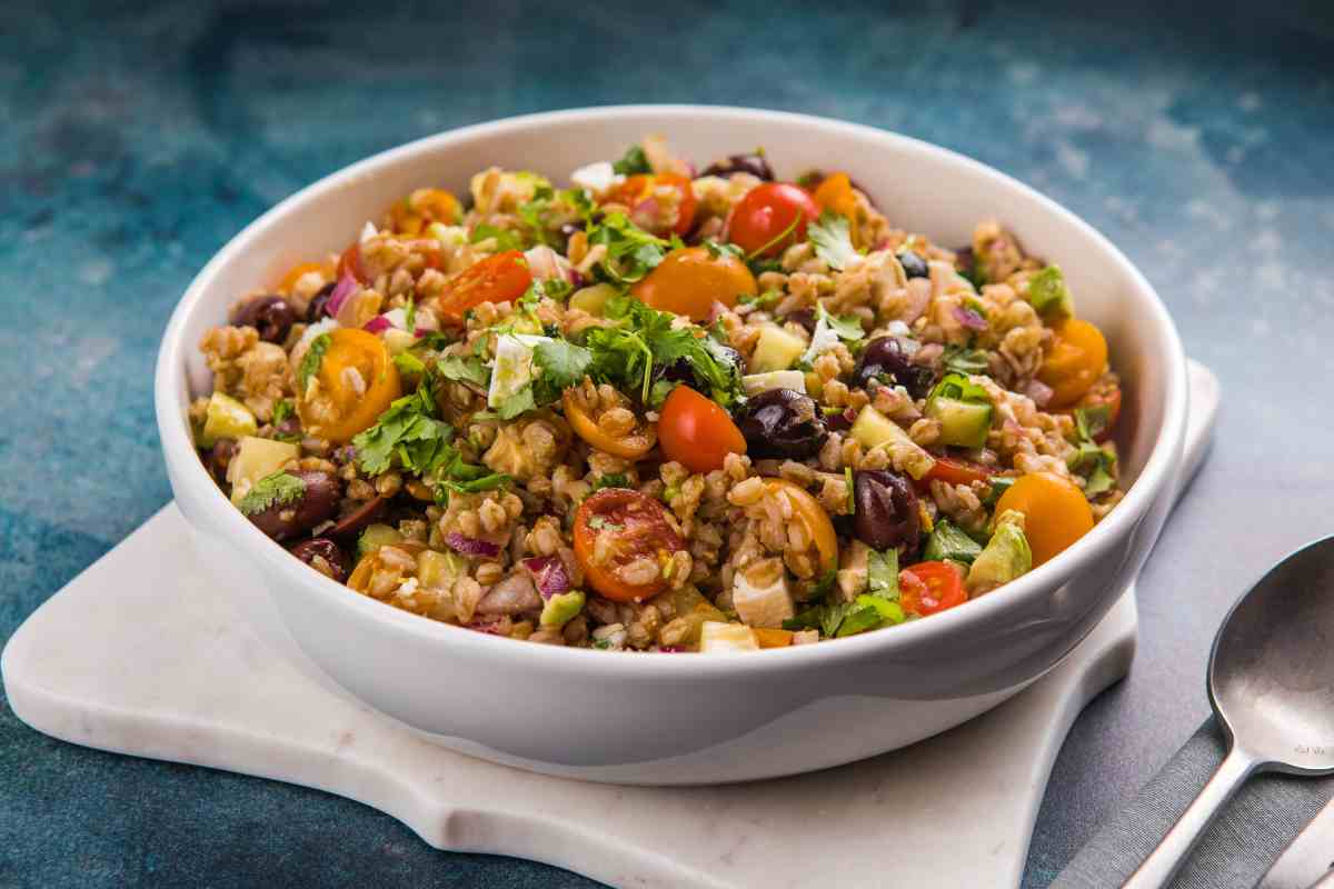 Un'insalata di farro