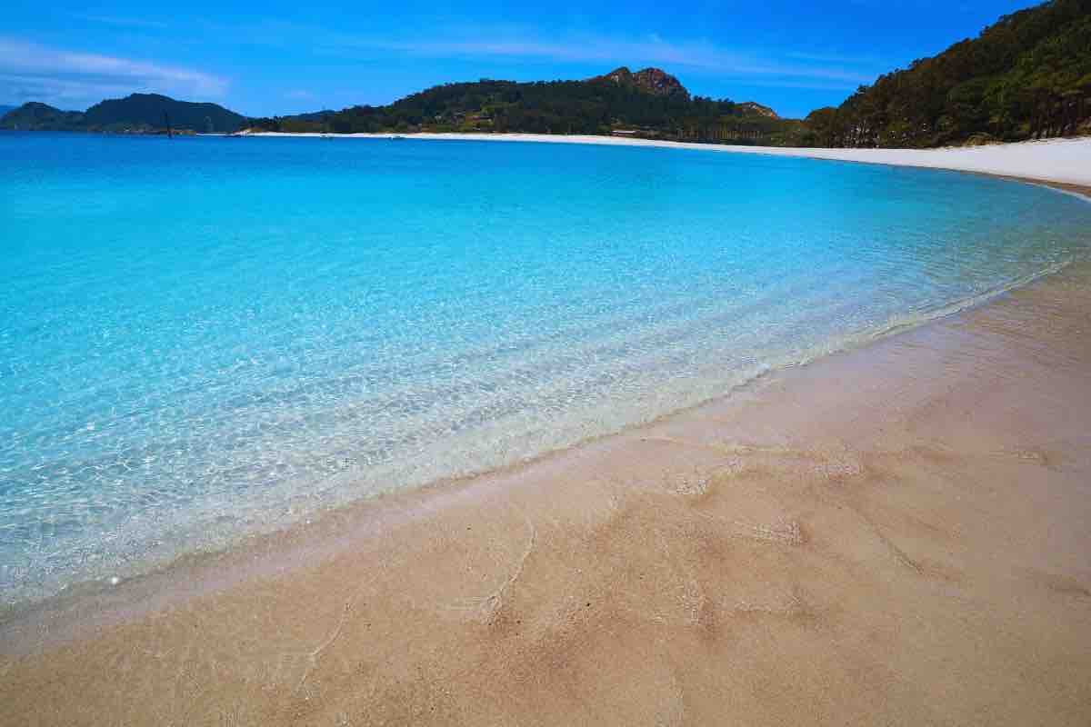 spiaggia di Rodas Isole Cíes