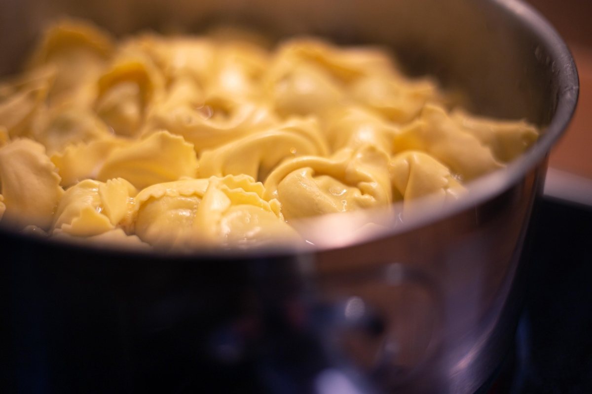 Tortellini in brodo.